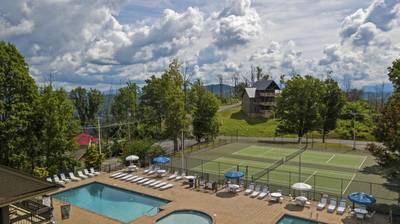 Gatlinburg Cabin Rental Chalet Village Outdoor Pool