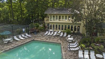 Gatlinburg Cabin Rental Chalet Village Outdoor Pool