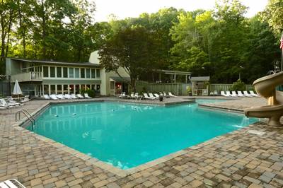 Gatlinburg Cabin Rental Chalet Village Outdoor Pool