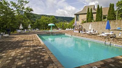 Gatlinburg Cabin Rental Chalet Village Outdoor Pool