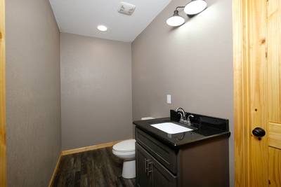 Wild Heart Lodge - lower level half bath