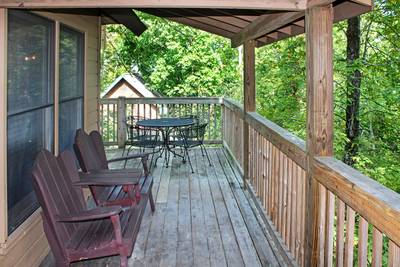Mountain Side main level wraparound deck