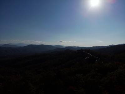 Old Glory panoramic mountain views