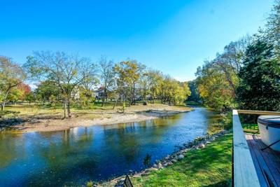 River Livin located next to the Little Pigeon River