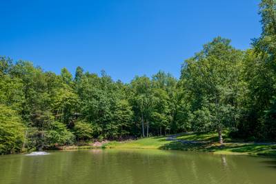 Caney Creek Mountain Area fully stocked catch and release fishing pond