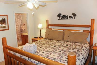 Grand River Canyon bedroom two with king size bed