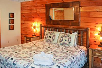 A Beary Good Time bedroom one with king size bed