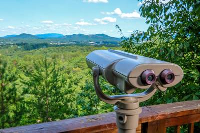 Angels View binoculars for view