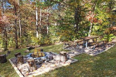 Mountain Magic outdoor fire pit
