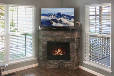 Wolff Lodge electric fireplace