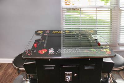 Wolff Lodge cocktail style arcade machine