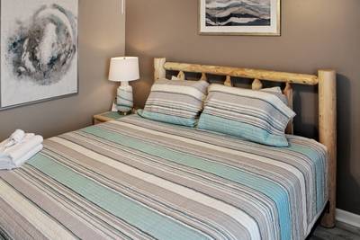 Alluring River Main Level bedroom 2 with King size bed