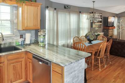 Striking Waters fully furnished kitchen