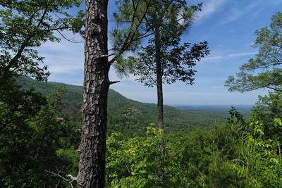 Old Glory panoramic mountain views