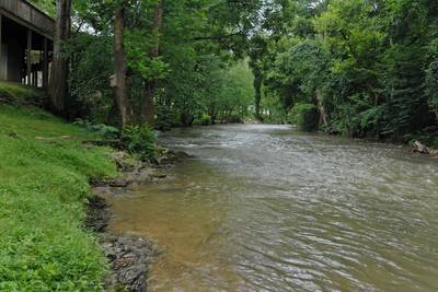 Henderson's Riverside located next to the Little Pigeon River