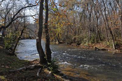 Henderson's Riverside #2 is located next to the Little Pigeon River