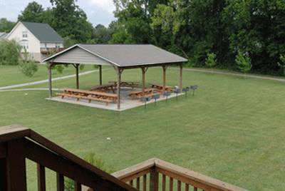 River Escape is located near the River Pointe Community Pavilion