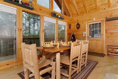 Dining room view