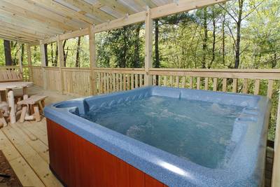 Cozy Bear Escape hot tub