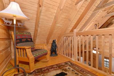 Beary Beary Special upper level loft area
