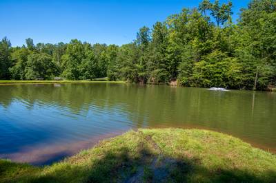 Caney Creek Mountain Area fully stocked catch and release fishing pond