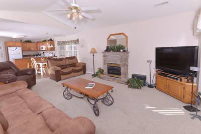 River Escape full size living room